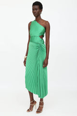 A.L.C. Lara Pleated Maxi Dress
