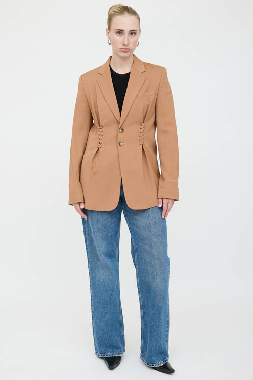 A.L.C. Maverick Lace-Up Blazer