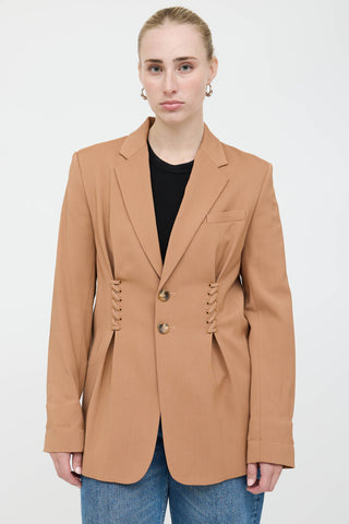 A.L.C. Maverick Lace-Up Blazer