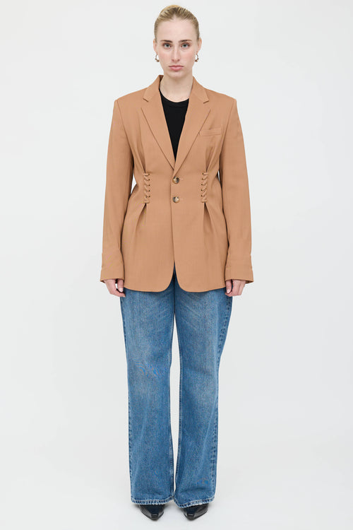 A.L.C. Maverick Lace-Up Blazer