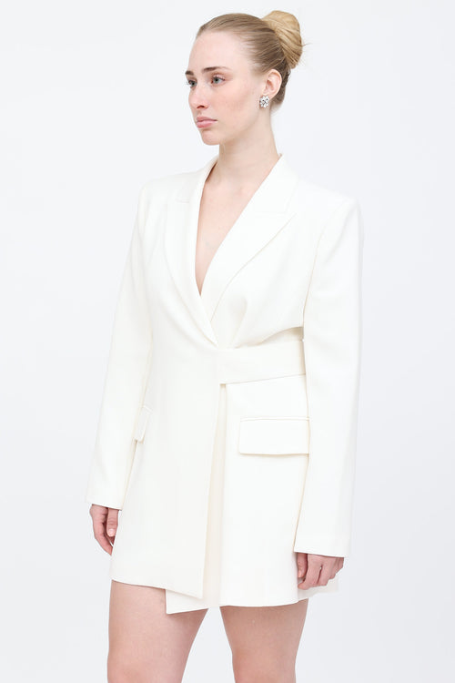 A.L.C. Belted Blazer Mini Dress