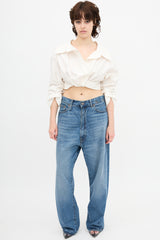 Alexander Wang Twisted Cropped Shirt