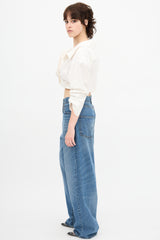 Alexander Wang Twisted Cropped Shirt
