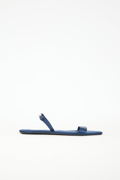 Alexander Wang Satin Logo Sandal