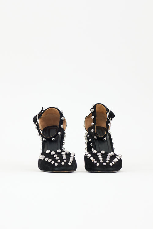 Alexander Wang Suede Elise Heel