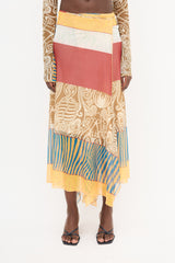 Alexis Brown & Multi Mesh Printed Slort