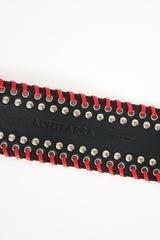 Altuzarra Leather Studded Belt
