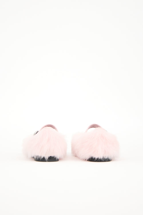 Ambush X Ugg Faux Fur Flat