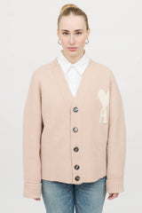 AMI Paris Wool Ami de Coeur Cardigan