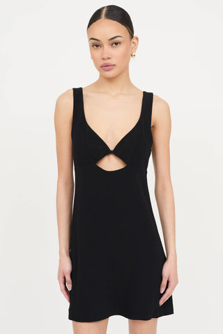 AMI Paris Cutout Mini Dress