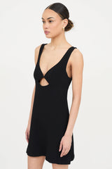 AMI Paris Cutout Mini Dress