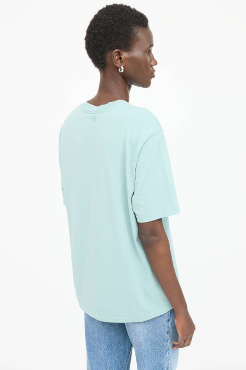 AMI Paris Logo Patch Heart T-Shirt