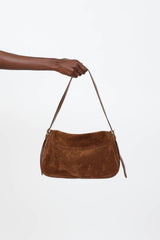 AMI Paris Suede Paname Bag