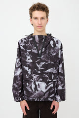 AMI Paris Floral Hooded Anorak