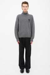 AMI Paris Wool Logo Sweater