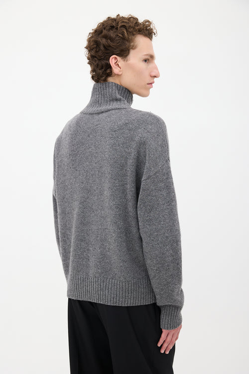 AMI Paris Wool Logo Sweater
