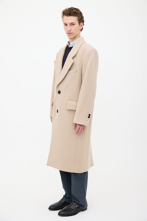 AMI Paris Wool Two Button Coat