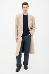 AMI Paris Wool Two Button Coat