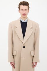 AMI Paris Wool Two Button Coat