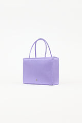 Amina Muaddi Satin Gilda Clutch