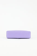 Amina Muaddi Satin Gilda Clutch