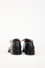 AMI Paris Black Leather Oxford
