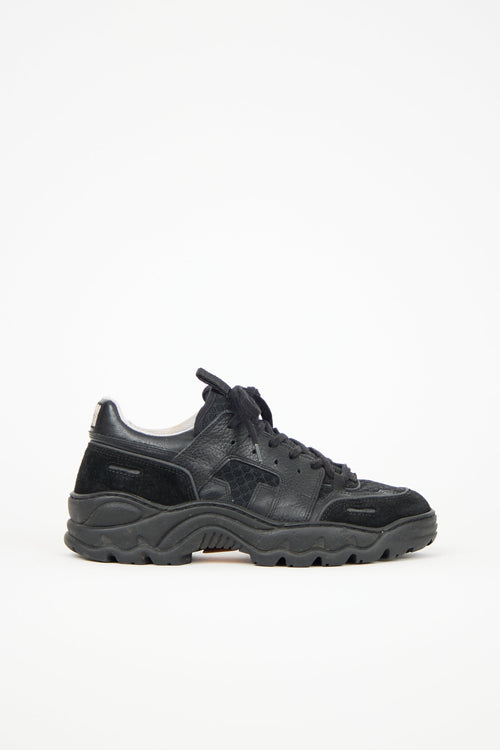 AMI Paris Suede Lucky 9 Sneaker
