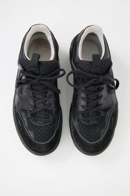 AMI Paris Suede Lucky 9 Sneaker