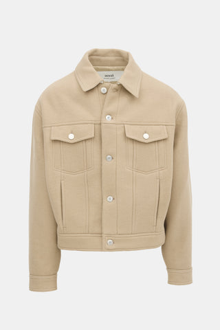 AMI Paris Wool Boxy Jacket
