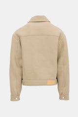 AMI Paris Wool Boxy Jacket