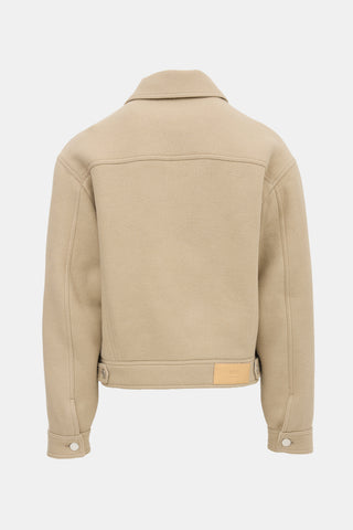 AMI Paris Wool Boxy Jacket