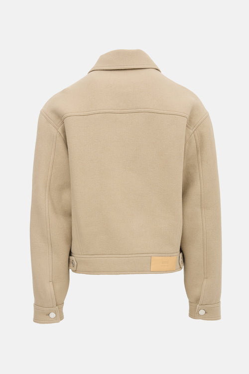AMI Paris Wool Boxy Jacket