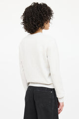 AMI Paris Coucou Canada Print Crewneck Sweater