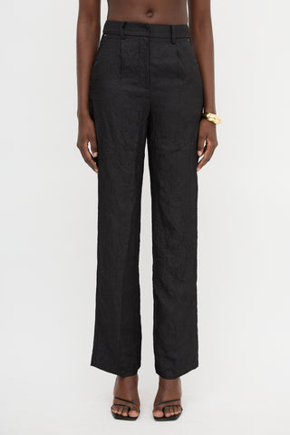 Andersson Bell Crinkled Satin Sierra Trouser