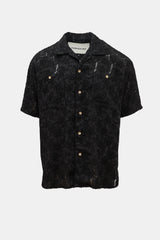 Andersson Bell Bali Sheer Open Collar Shirt