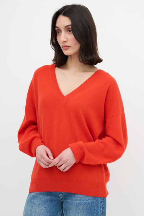 Anine Bing Cashmere V-Neck Sweater