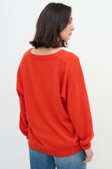 Anine Bing Cashmere V-Neck Sweater