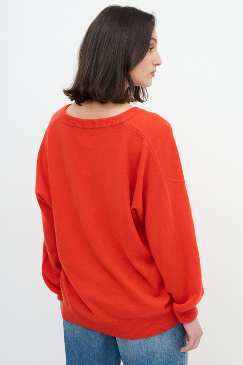 Anine Bing Cashmere V-Neck Sweater