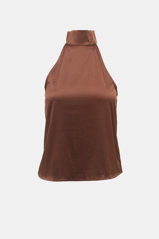 Anine Bing Silk Sylvia Top