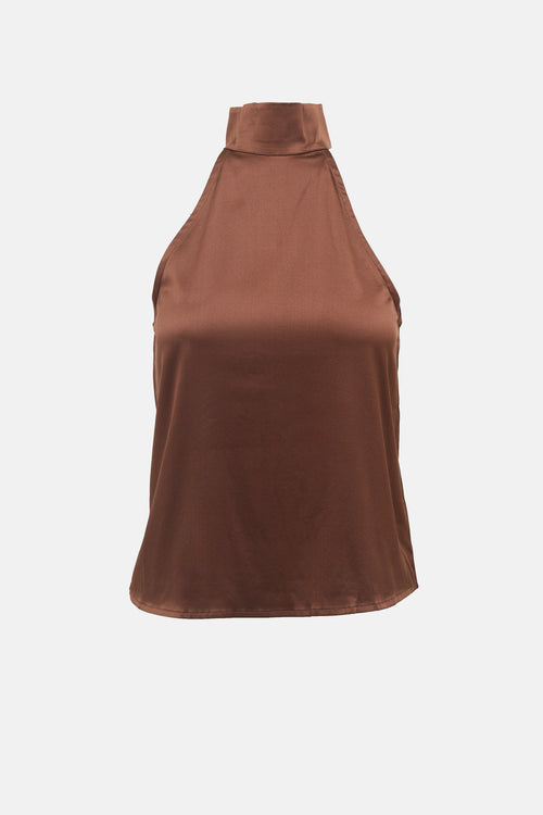 Anine Bing Silk Sylvia Top