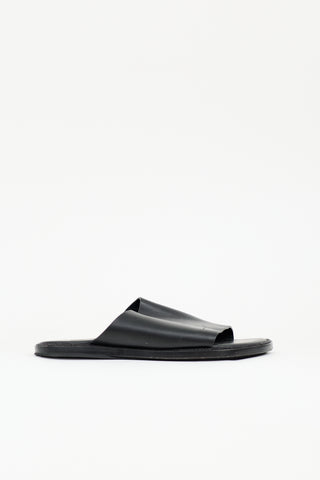 Ann Demeulemeester Leather Slide