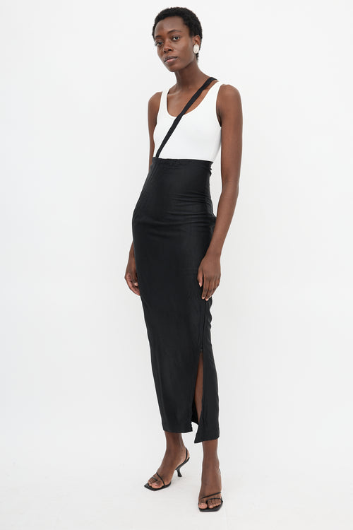 Ann Demeulemeester Twill Curved Skirt