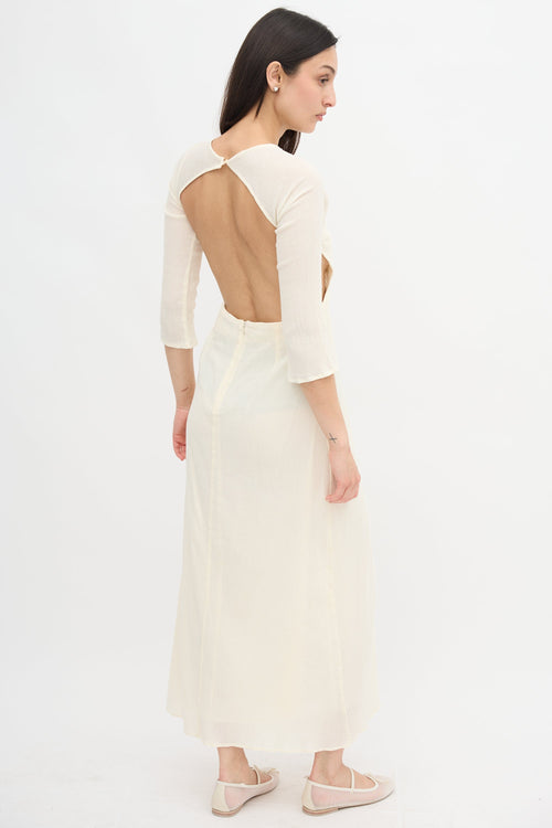 Antik Batik Gauze Lacy Crochet Dress