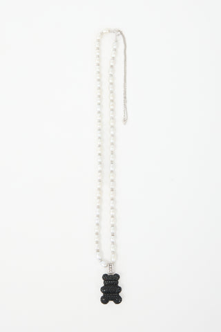 APM Monaco Pearl Embellished Yummy Necklace