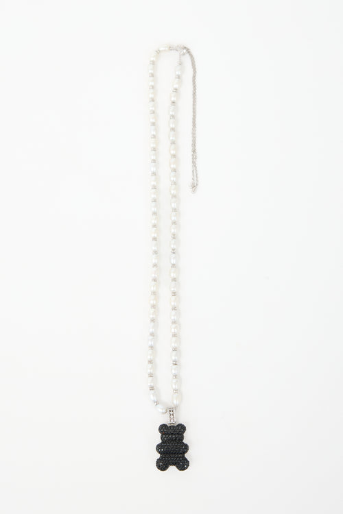 APM Monaco Pearl Embellished Yummy Necklace