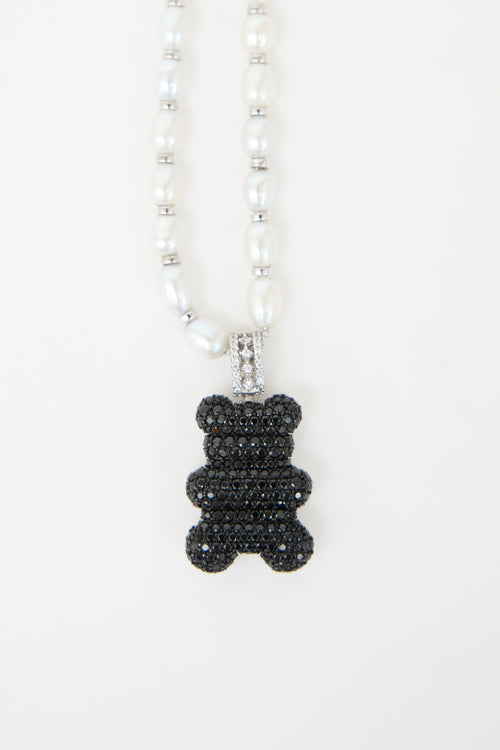APM Monaco Pearl Embellished Yummy Necklace