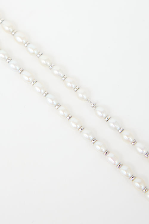 APM Monaco Pearl Embellished Yummy Necklace