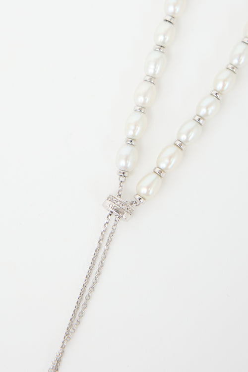 APM Monaco Pearl Embellished Yummy Necklace