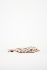Aquazzura Crystal Moondust Sandal