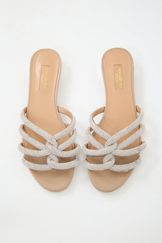 Crystal Moondust Sandal